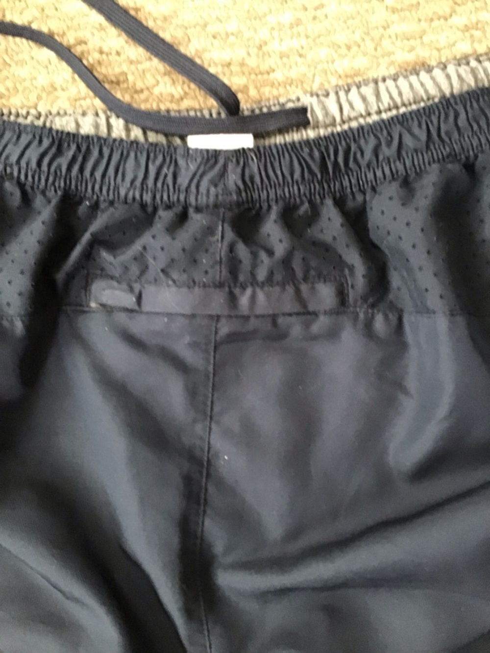 Navy Drawstring walking pants - Picture 5 of 5